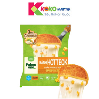 Bánh nếp Hotteok Nhân Phô Mai Bắp 360g (chỉ giao HCM)